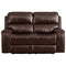 Latimer - Brown - Pwr Rec Loveseat/adj Headrest-Washburn's Home Furnishings