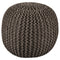 Latricia - Charcoal - Pouf-Washburn's Home Furnishings