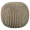 Latricia - Natural - Pouf-Washburn's Home Furnishings