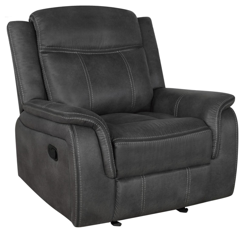 Lawrence - Recliner - Gray-Washburn's Home Furnishings