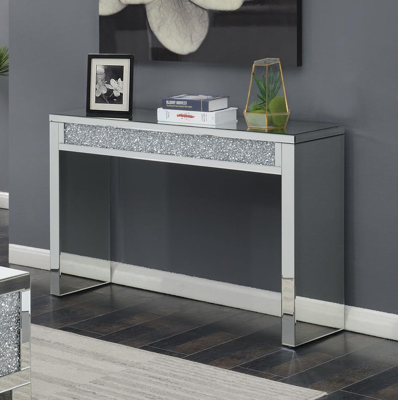 Layton - Rectangular Sofa Table - Pearl Silver-Washburn's Home Furnishings