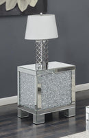 Layton - Square End Table - Pearl Silver-Washburn's Home Furnishings