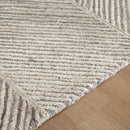 Leaford - Taupe/brown/gray - Medium Rug-Washburn's Home Furnishings