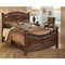 Leahlyn - Warm Brown - California King Panel Bed-Washburn's Home Furnishings