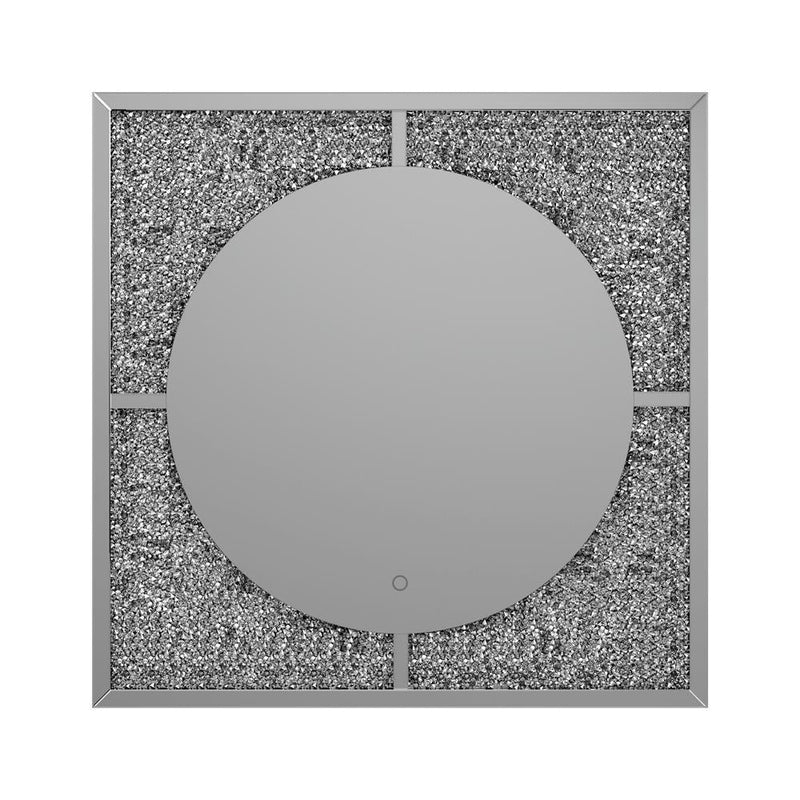 Led Wall Mirror - Gray-Washburn's Home Furnishings