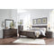 Leewarden - Dark Brown - California King Sleigh Bed-Washburn's Home Furnishings