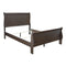 Leewarden - Dark Brown - Full Sleigh Bed-Washburn's Home Furnishings