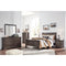 Leewarden - Dark Brown - Full Sleigh Bed-Washburn's Home Furnishings