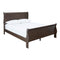 Leewarden - Dark Brown - Queen Sleigh Bed-Washburn's Home Furnishings