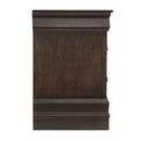 Leewarden - Dark Brown - Two Drawer Night Stand-Washburn's Home Furnishings