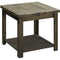 Legends Joshua Creek End Table in Barnwood-Washburn's Home Furnishings