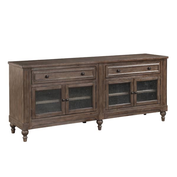 MIDDLETON 75" CONSOLE IN HAZELNUT-Washburn's Home Furnishings