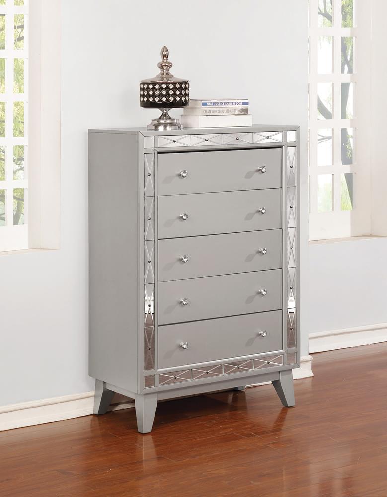 Leighton Collection - Silver - Chest-Washburn's Home Furnishings