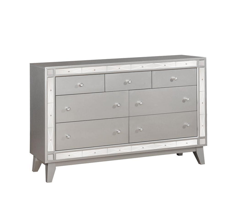 Leighton Collection - Silver - Dresser-Washburn's Home Furnishings