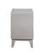 Leighton Collection - Silver - Nightstand-Washburn's Home Furnishings