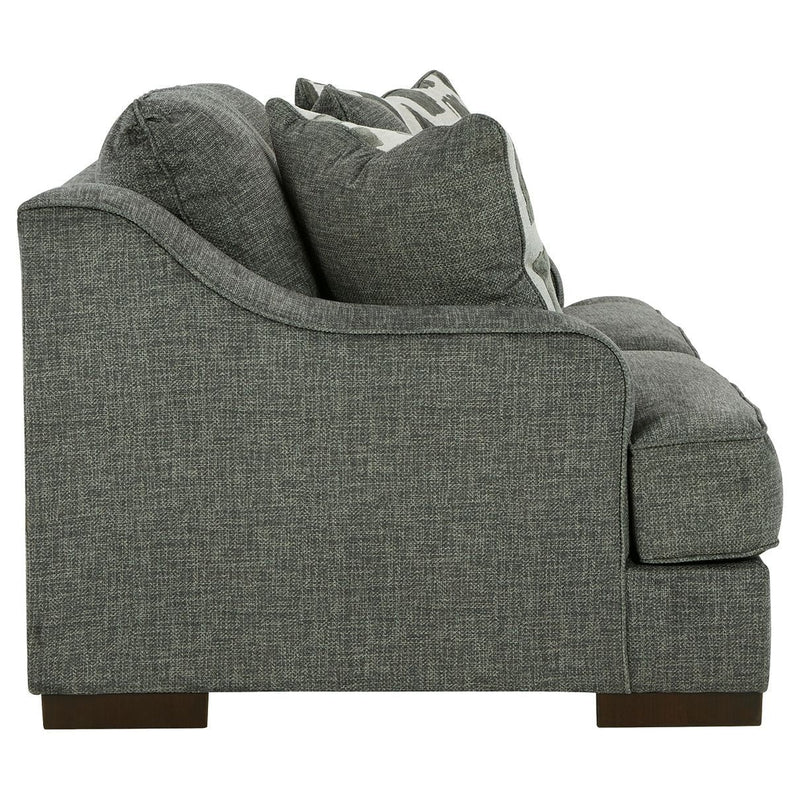 Lessinger - Pewter - Loveseat-Washburn's Home Furnishings