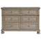 Lettner - Light Gray - Dresser - 6-drawers-Washburn's Home Furnishings