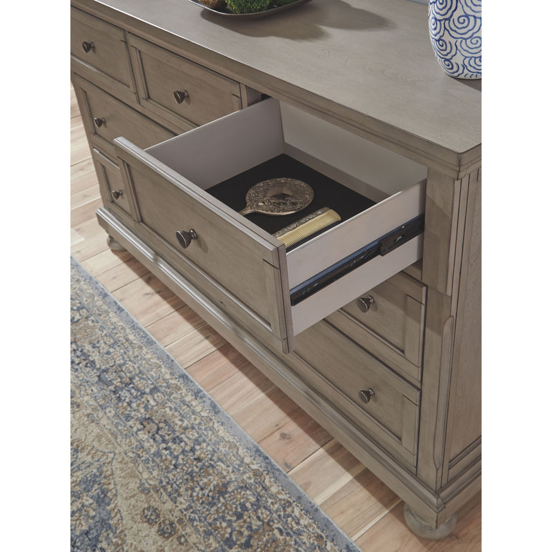 Lettner - Light Gray - Dresser - 7-drawers-Washburn's Home Furnishings