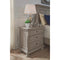 Lettner - Light Gray - Two Drawer Night Stand-Washburn's Home Furnishings