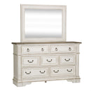 Abbey Park 7 Drawer Dresser & Mirror-Washburn's Home Furnishings