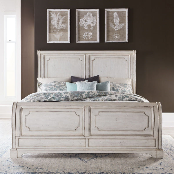 Abbey Road - King Sleigh Bed-Washburn's Home Furnishings