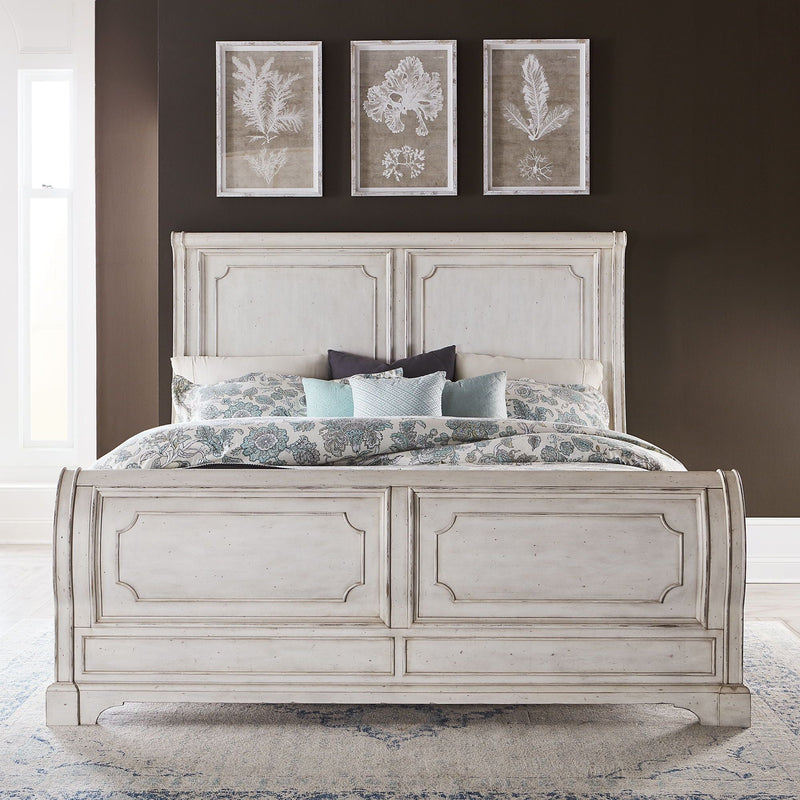 Abbey Road - King Sleigh Bed-Washburn's Home Furnishings