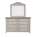 Farmhouse Reimagined - 8 Drawer Dresser-Washburn's Home Furnishings