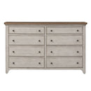 Farmhouse Reimagined - 8 Drawer Dresser-Washburn's Home Furnishings