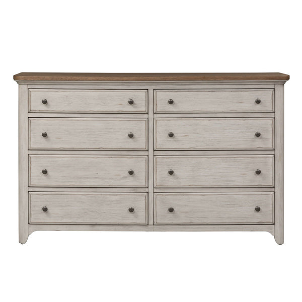 Farmhouse Reimagined - 8 Drawer Dresser-Washburn's Home Furnishings