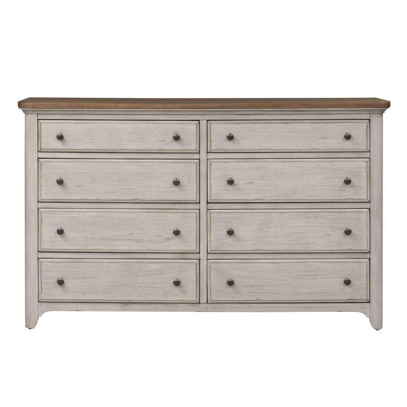 Farmhouse Reimagined - 8 Drawer Dresser-Washburn's Home Furnishings