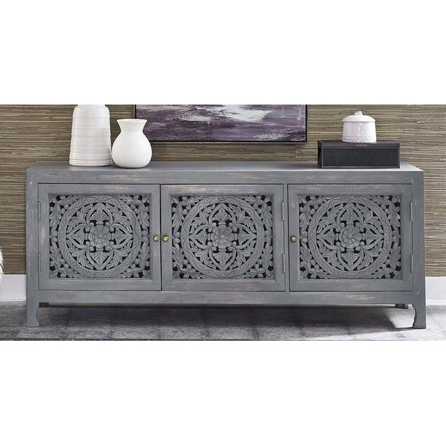 65'' 3 Door Accent TV Stand-Washburn's Home Furnishings