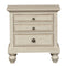 Liberty High Country 3 Drawer Night Stand in Antique White-Washburn's Home Furnishings