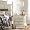 Liberty High Country 3 Drawer Night Stand in Antique White-Washburn's Home Furnishings