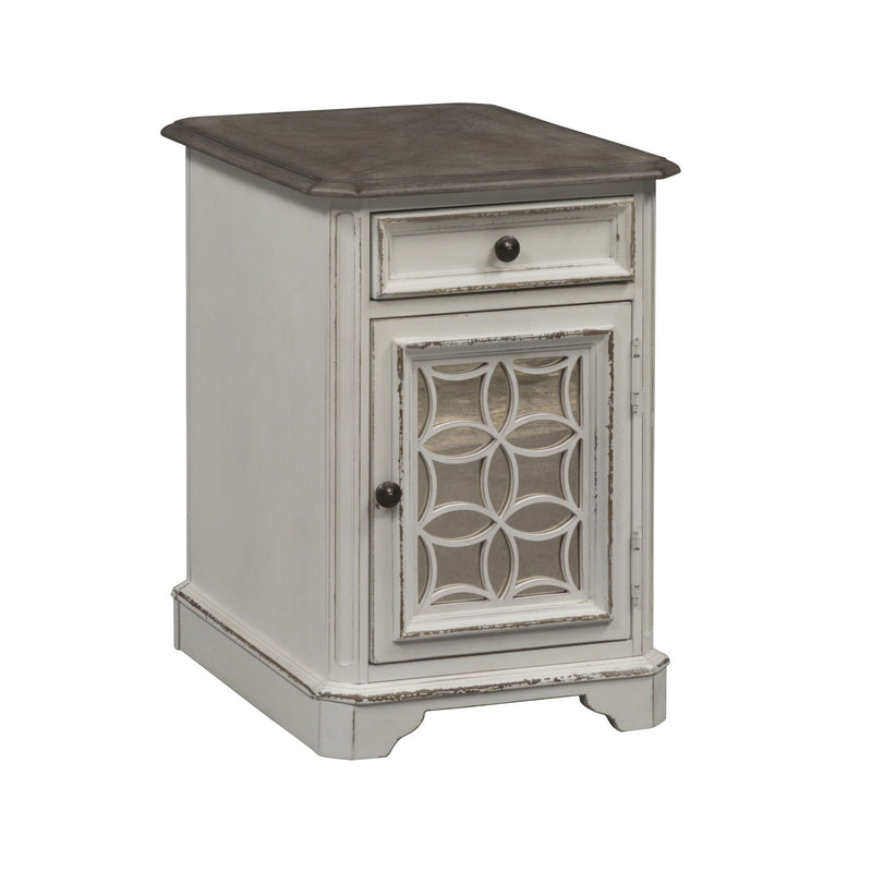 Magnolia Manor - Chair Side Table-Washburn's Home Furnishings