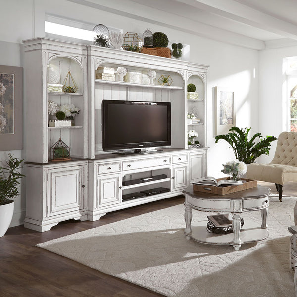 Magnolia Manor Complete Entertainment Center-Washburn's Home Furnishings