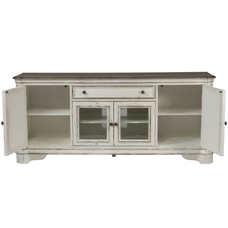 Magnolia Manor - Entertainment TV Stand-Washburn's Home Furnishings