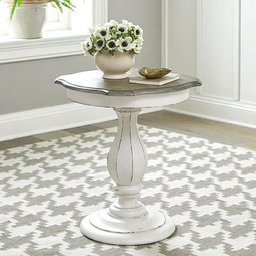 Magnolia Manor Round Accent Table-Washburn's Home Furnishings