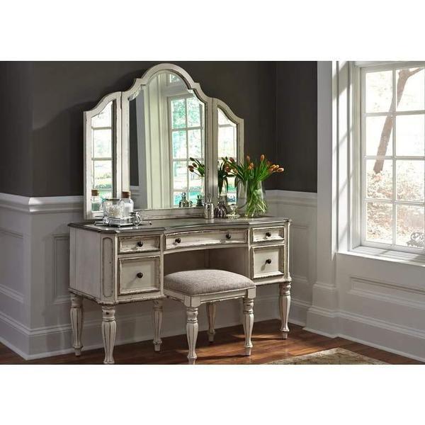 Liberty Furniture Magnolia Manor Vanity 3 Piece Set-Liberty-Washburn's Home Furnishings