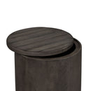 Modern Farmhouse - Drum End Table-Washburn's Home Furnishings