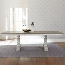 Liberty Whitney Trestle Table with 6 Chairs-Washburn's Home Furnishings