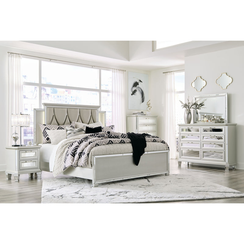 Lindenfield - Champagne - California King Panel Bed-Washburn's Home Furnishings