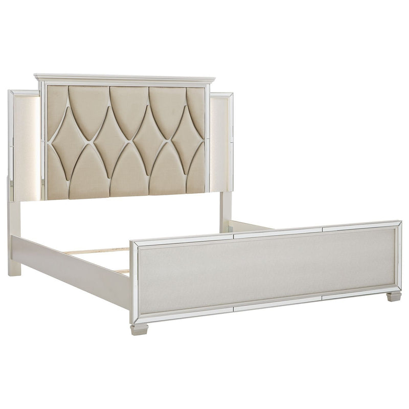 Lindenfield - Champagne - California King Panel Bed-Washburn's Home Furnishings