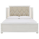 Lindenfield - Champagne - California King Panel Bed-Washburn's Home Furnishings