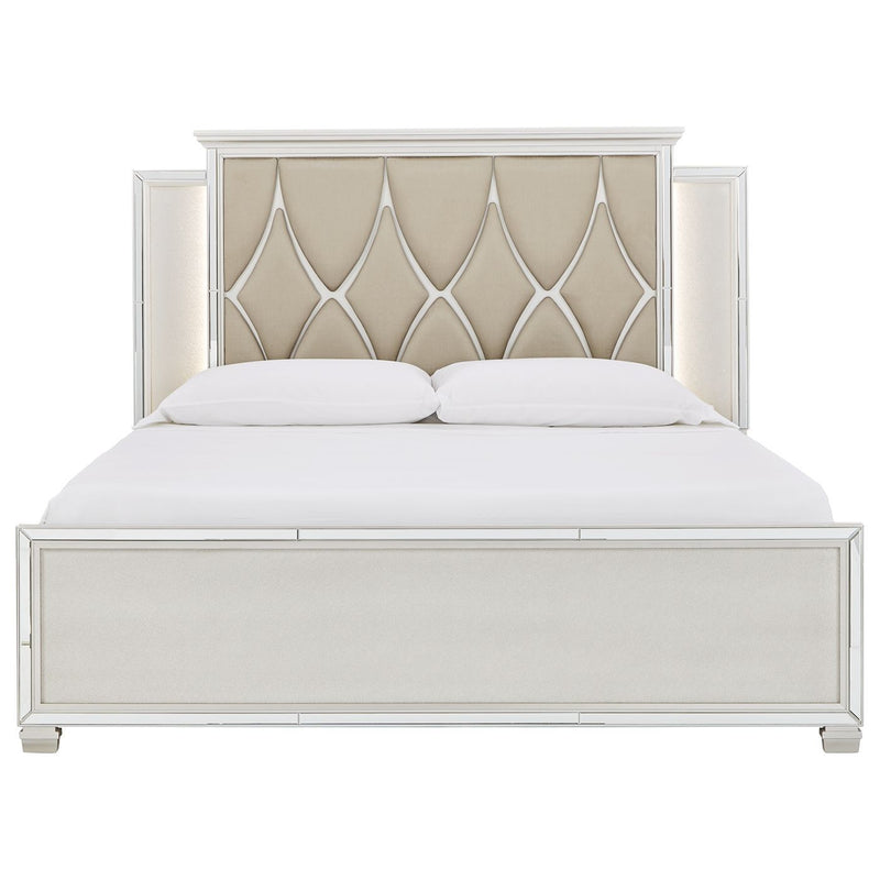 Lindenfield - Champagne - California King Panel Bed-Washburn's Home Furnishings