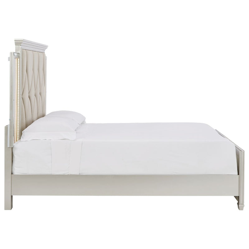 Lindenfield - Champagne - California King Panel Bed-Washburn's Home Furnishings