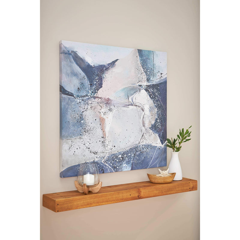 Lisburgh - Blue / Gray / White - Wall Art-Washburn's Home Furnishings