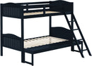 Littleton - Twin Over Full Bunk Bed - 64 - Wood - Blue-Washburn's Home Furnishings