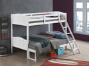 Littleton - Twin Over Full Bunk Bed - 64 - Wood - White-Washburn's Home Furnishings