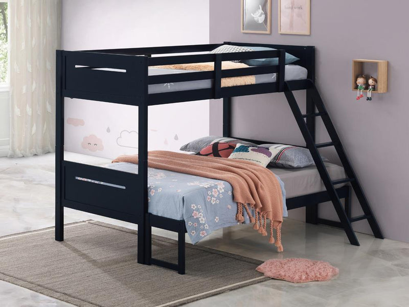 Littleton - Twin Over Full Bunk Bed - Blue-Washburn's Home Furnishings