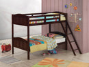 Littleton - Twin Over Twin Bunk Bed - 64 - Wood - Brown-Washburn's Home Furnishings